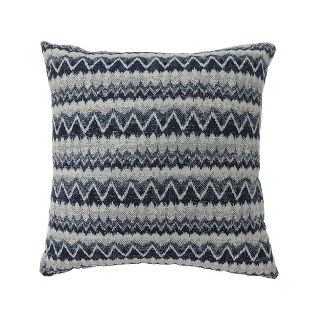 Lindy Navy 22" X 22" Pillow (2/CTN) - Visions in Furniture (La Mirada, CA)