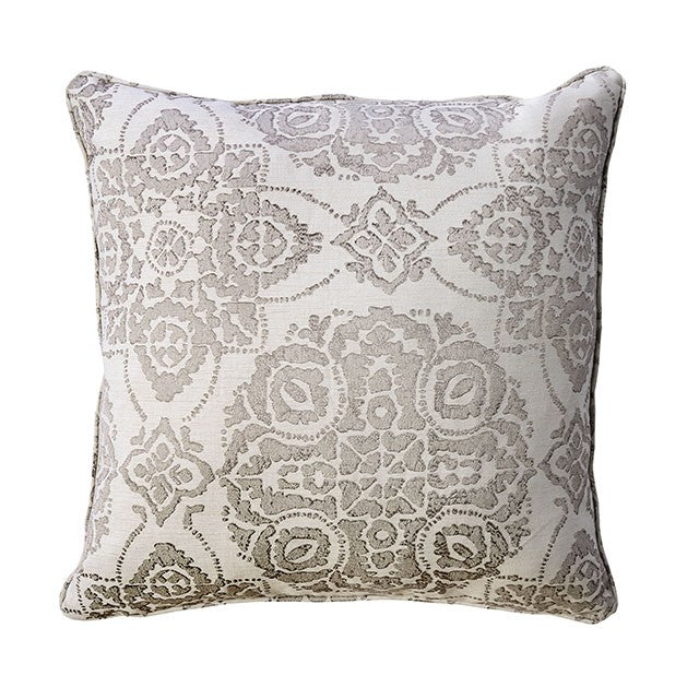 Joy Cream/Gray 20" X 20" Pillow, Cream & Gray (2/CTN) - Visions in Furniture (La Mirada, CA)