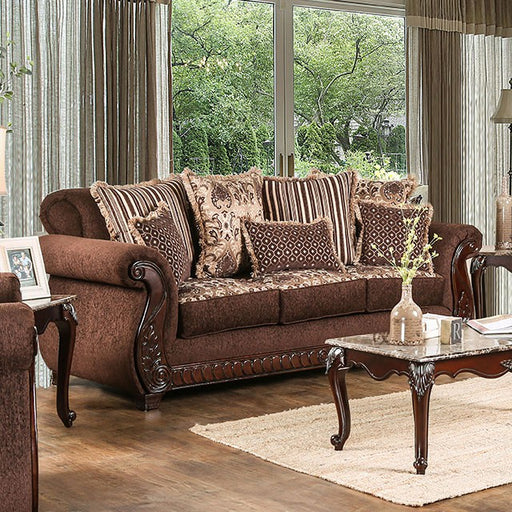 Tabitha Sofa Brown - Visions in Furniture (La Mirada, CA)