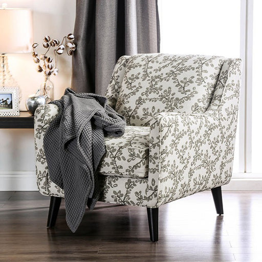 Dorset Ivory/Pattern Floral Chair - Visions in Furniture (La Mirada, CA)
