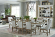 Parker House Americana Modern Dining 88 inch Trestle Extendable Dining Table