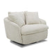 Parker Living Boomer Large Swivel Chair with 2 Toss Pillows Two Pack