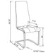 Montclair Side Chairs - Visions in Furniture (La Mirada, CA)