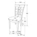 Gabriel 7 Pc Dining Set - Visions in Furniture (La Mirada, CA)