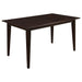 Gabriel 5-piece Rectangular 59-inch Dining Set Cappuccino - Visions in Furniture (La Mirada, CA)