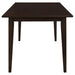 Gabriel 5-piece Rectangular 59-inch Dining Set Cappuccino - Visions in Furniture (La Mirada, CA)