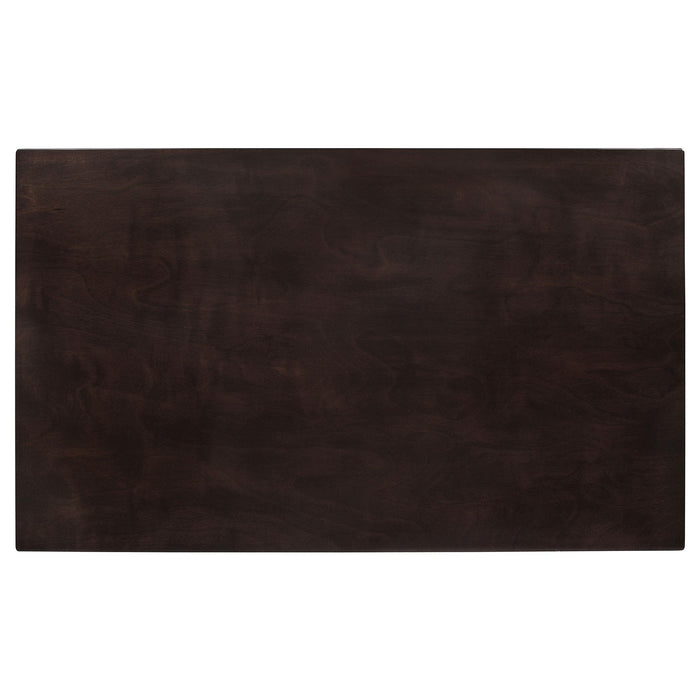 Gabriel 5-piece Rectangular 59-inch Dining Set Cappuccino - Visions in Furniture (La Mirada, CA)