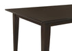 Gabriel 5-piece Rectangular 59-inch Dining Set Cappuccino - Visions in Furniture (La Mirada, CA)