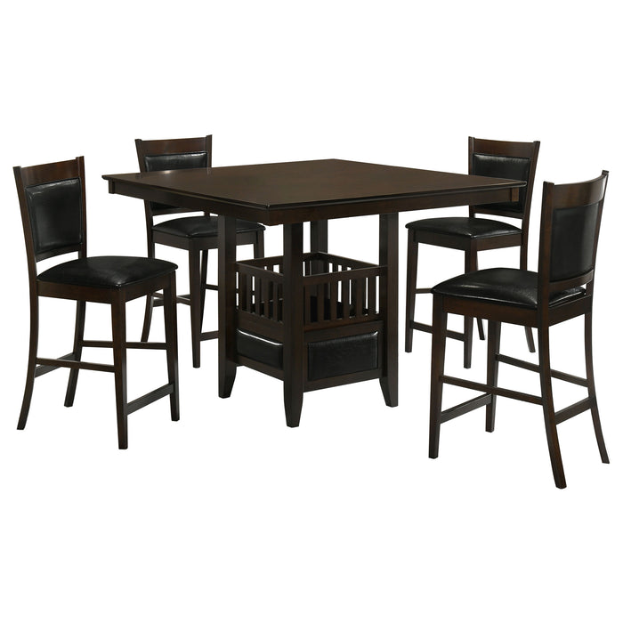 Jaden 5 Pc Counter Height Dining Sets - Visions in Furniture (La Mirada, CA)