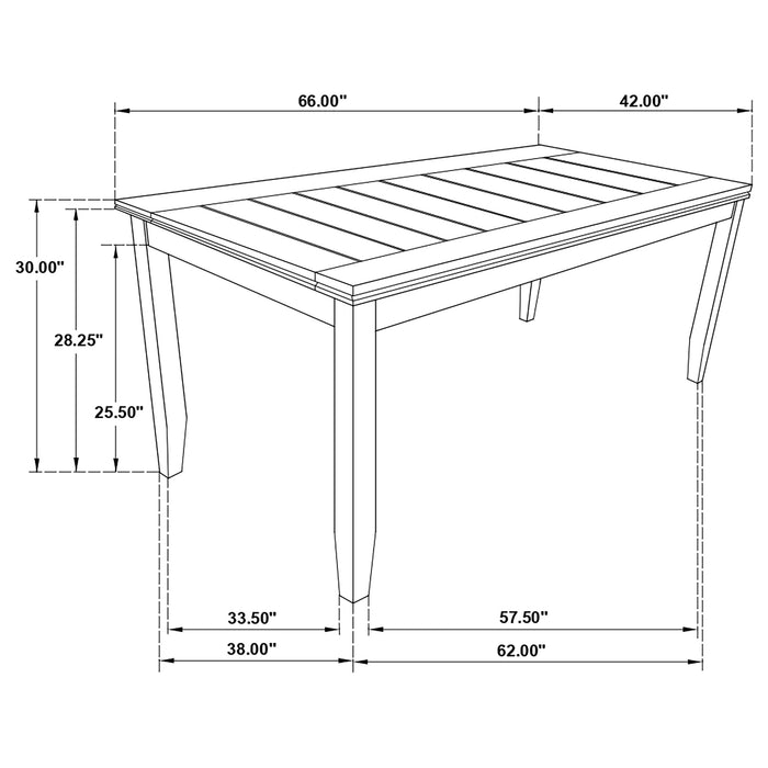 Dalila Dining Tables - Visions in Furniture (La Mirada, CA)