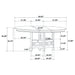 Lavon 5 Pc Counter Height Dining Sets - Visions in Furniture (La Mirada, CA)