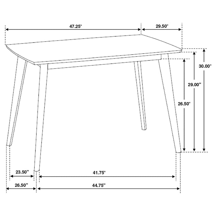 Kersey 5 Pc Dining Sets - Visions in Furniture (La Mirada, CA)