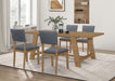 Sharon 5 Pc Dining Sets Gray - Visions in Furniture (La Mirada, CA)