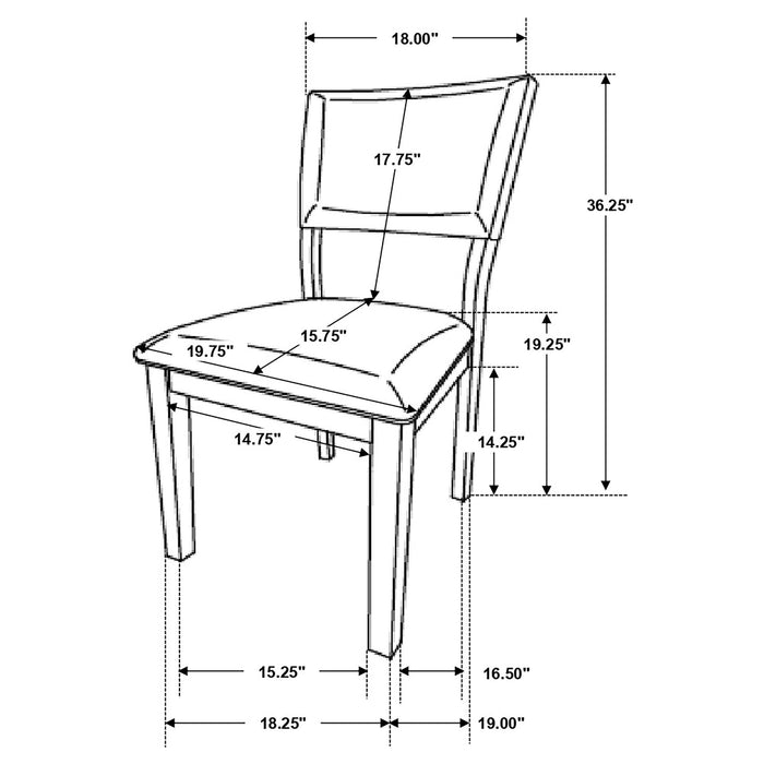 Sharon 5 Pc Dining Sets - Visions in Furniture (La Mirada, CA)