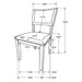 Sharon 5 Pc Dining Sets - Visions in Furniture (La Mirada, CA)