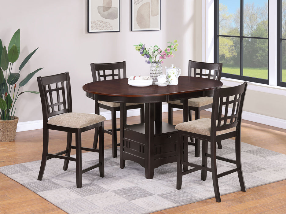 Lavon 5 Pc Counter Height Dining Sets - Visions in Furniture (La Mirada, CA)