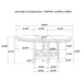 Lavon 5 Pc Counter Height Dining Sets - Visions in Furniture (La Mirada, CA)