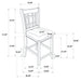 Lavon 5 Pc Counter Height Dining Sets - Visions in Furniture (La Mirada, CA)