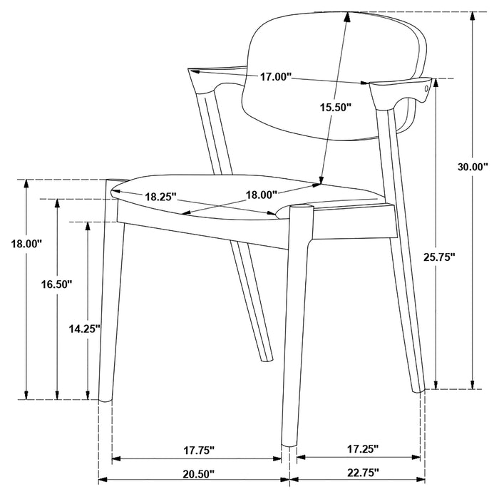 Malone Dining Sets - Visions in Furniture (La Mirada, CA)