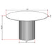 Acadia Dining Table - Visions in Furniture (La Mirada, CA)