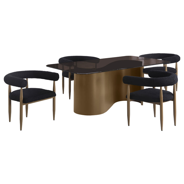 Edson 5 Pc Dining Set - Visions in Furniture (La Mirada, CA)