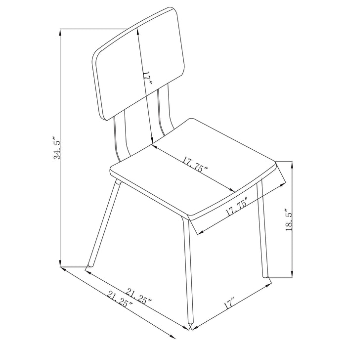 Calla Side Chair - Visions in Furniture (La Mirada, CA)