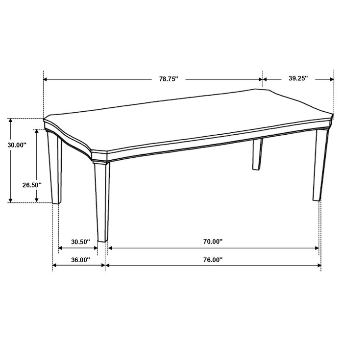 Ronnie Dining Sets - Visions in Furniture (La Mirada, CA)