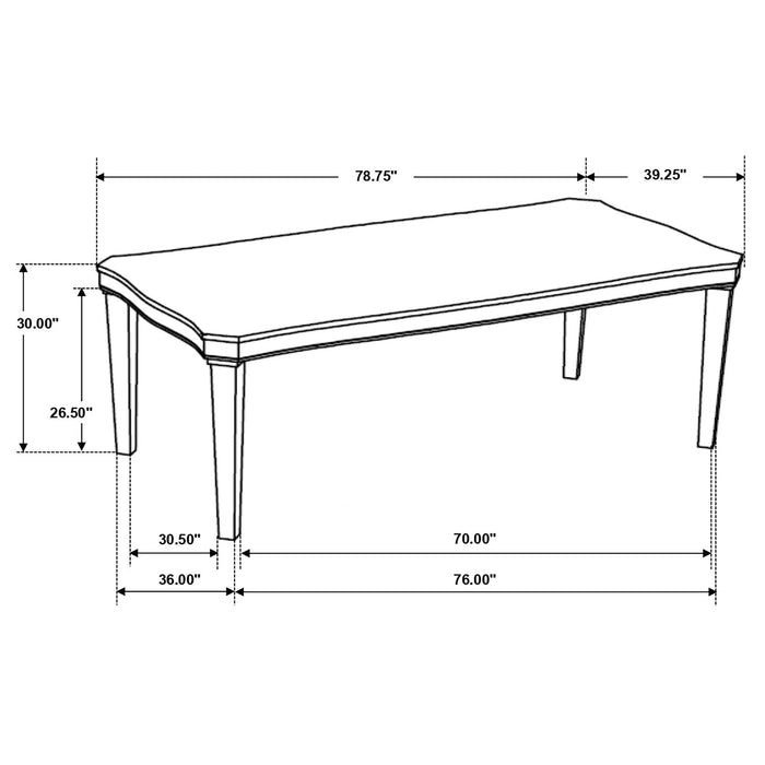 Ronnie Dining Sets - Visions in Furniture (La Mirada, CA)