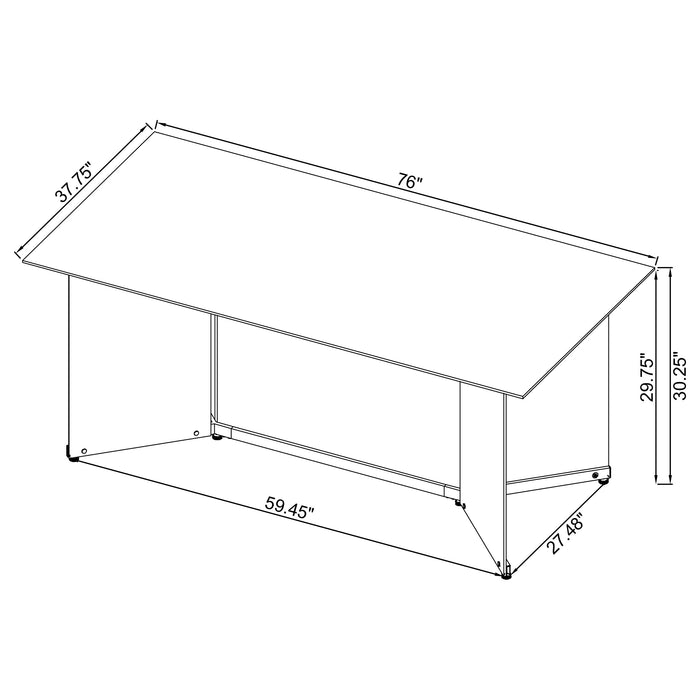 Emery Dining Table - Visions in Furniture (La Mirada, CA)