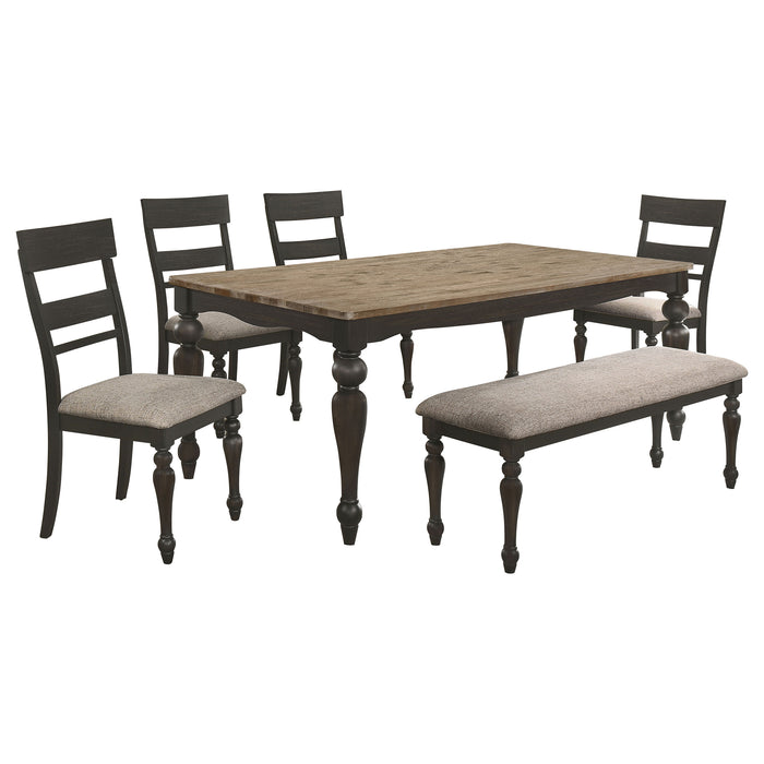 Bridget 6 Pc Dining Set - Visions in Furniture (La Mirada, CA)