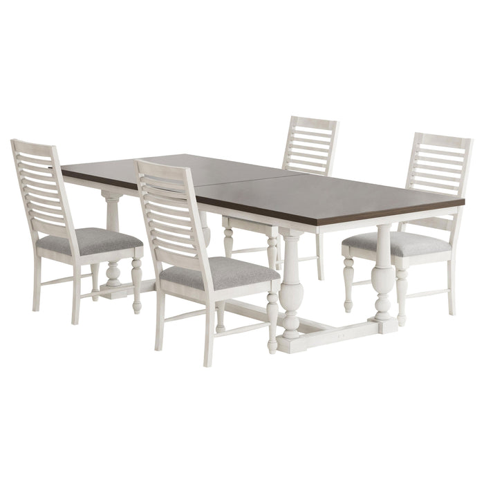 Aventine 5 Pc Dining Set - Visions in Furniture (La Mirada, CA)