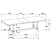 Aventine Dining Table - Visions in Furniture (La Mirada, CA)