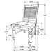 Aventine Side Chair - Visions in Furniture (La Mirada, CA)