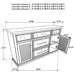 Aventine Sideboard - Visions in Furniture (La Mirada, CA)