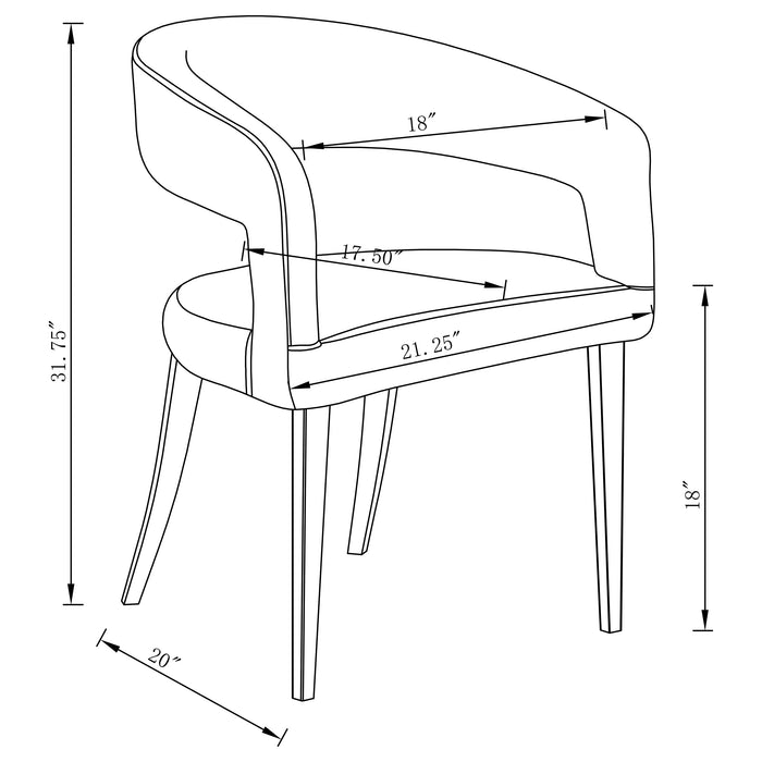 Galiano Arm Chair - Visions in Furniture (La Mirada, CA)