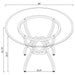 Aviano 5 Pc Dining Sets - Visions in Furniture (La Mirada, CA)