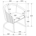 Aviano 5 Pc Dining Sets - Visions in Furniture (La Mirada, CA)