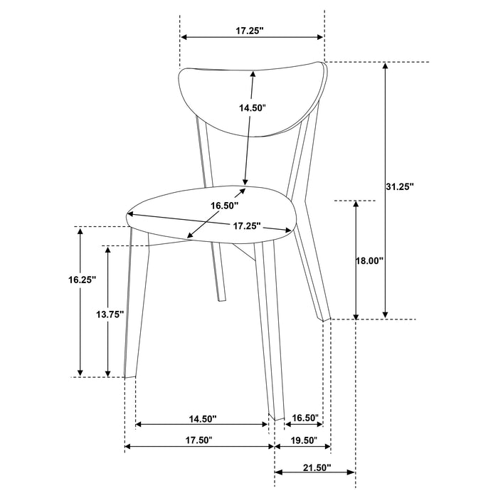 Elowen 5 Pc Dining Set - Visions in Furniture (La Mirada, CA)