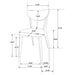 Elowen 5 Pc Dining Set - Visions in Furniture (La Mirada, CA)