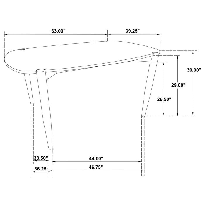 Dortch Dining Table - Visions in Furniture (La Mirada, CA)