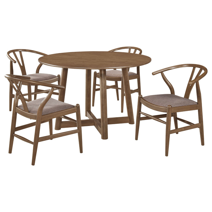 Dinah 5 Pc Dining Set - Visions in Furniture (La Mirada, CA)