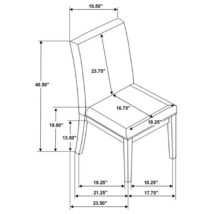 Hathaway Side Chair - Visions in Furniture (La Mirada, CA)