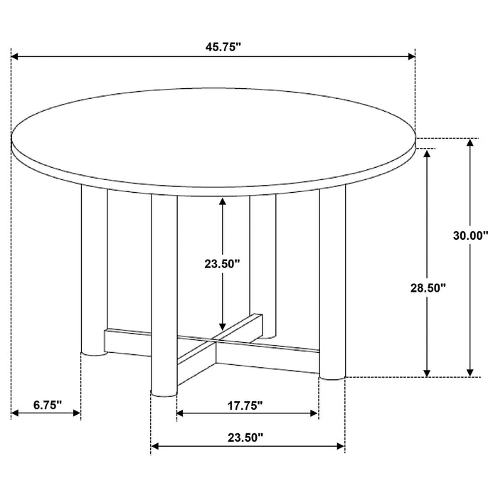 Crestmore Dining Table - Visions in Furniture (La Mirada, CA)