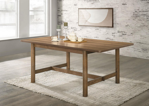 Crestmore 71-inch Rectangular Wood Dining Table Walnut - Visions in Furniture (La Mirada, CA)