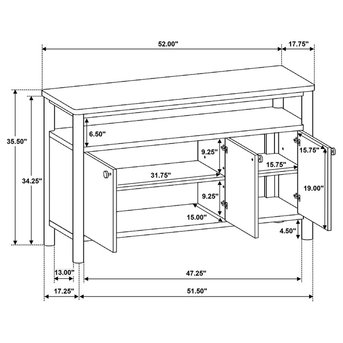 Crestmore Sideboard - Visions in Furniture (La Mirada, CA)