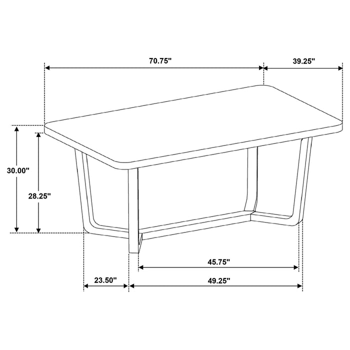 Biloxi Dining Table - Visions in Furniture (La Mirada, CA)