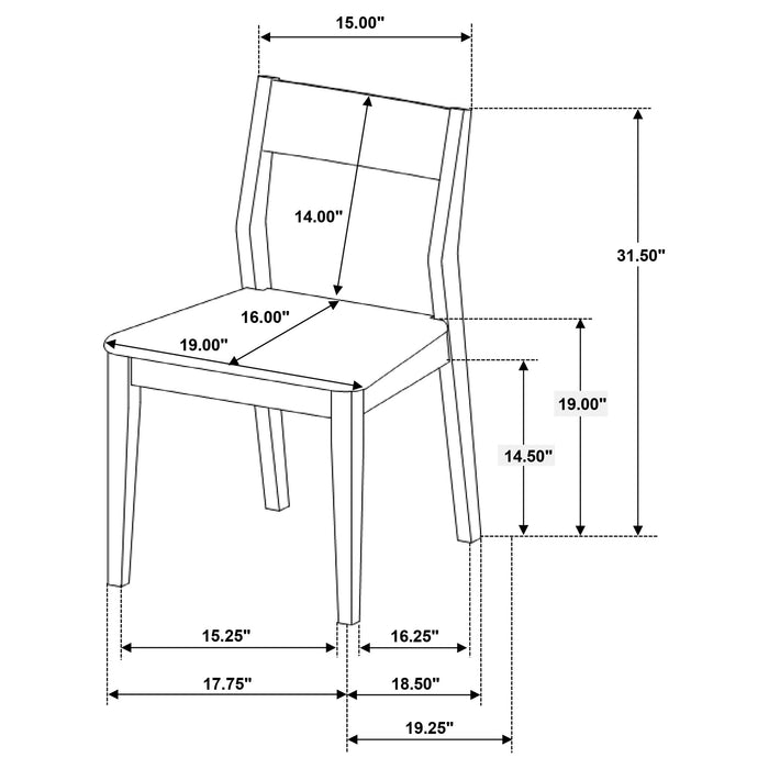 Almonte 7 Pc Dining Set - Visions in Furniture (La Mirada, CA)