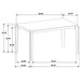 Almonte Dining Table - Visions in Furniture (La Mirada, CA)