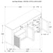 Arini Sideboards - Visions in Furniture (La Mirada, CA)