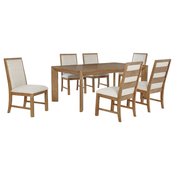 Bruner 7 Pc Dining Set - Visions in Furniture (La Mirada, CA)